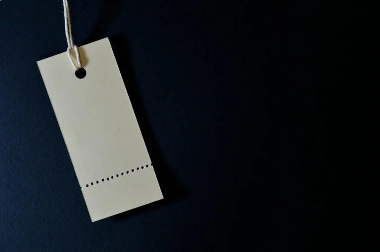 Factory Price Tag