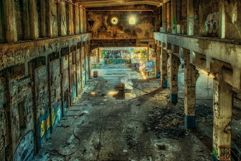 Food Production Factory Interior