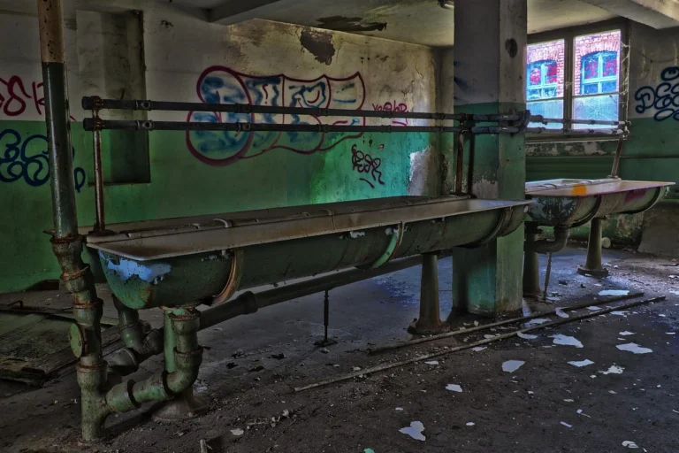 Industrial Factory Water Pipes