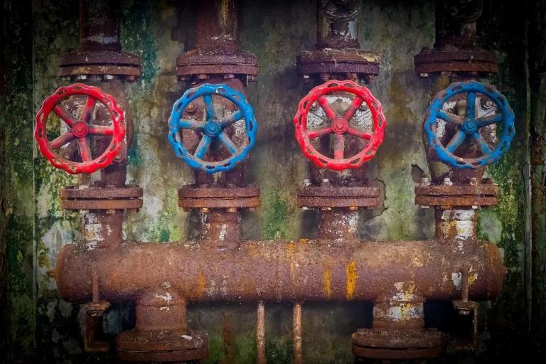 Industrial Factory Water Pipes