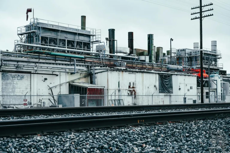 Industrial Factory Water Pipes