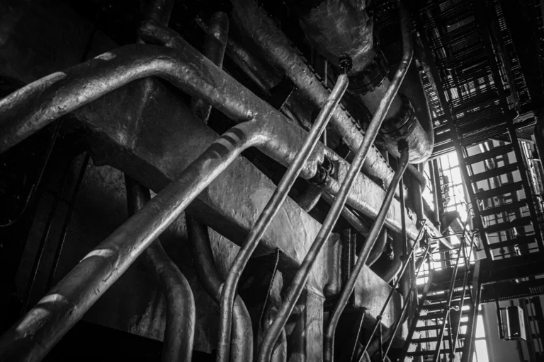 Industrial Factory Water Pipes