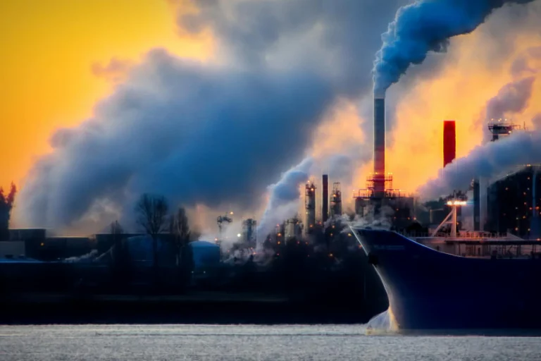 Industrial Factory Water Pollution