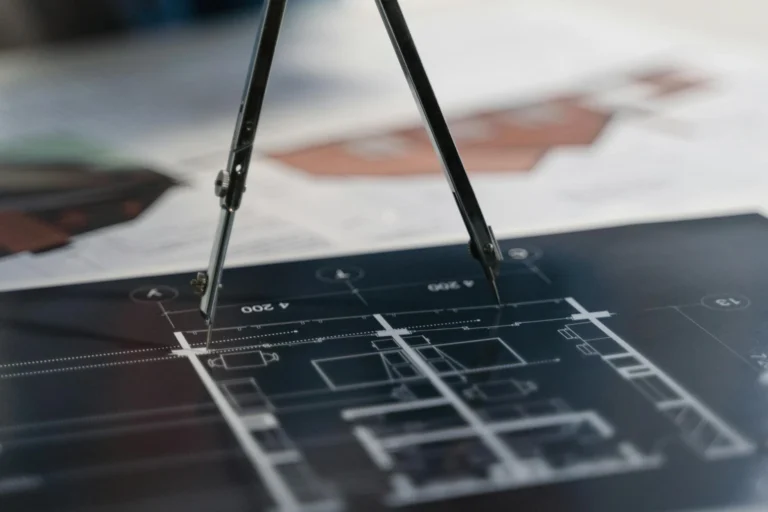 Industrial Machinery Technical Drawing