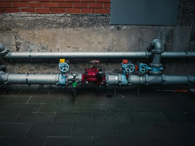 Industrial Pipe Installation Water Treatment
