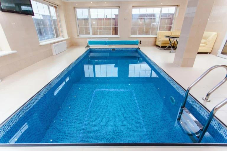 Large Industrial Tank Pool Pump Room