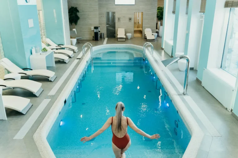 Luxury Swimming Pool Clean Water