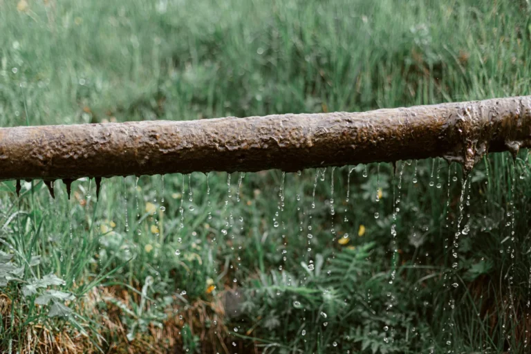 Muddy Water Rusty Pipe