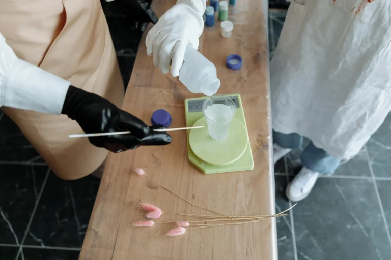 Resin Beads Laboratory Equipment