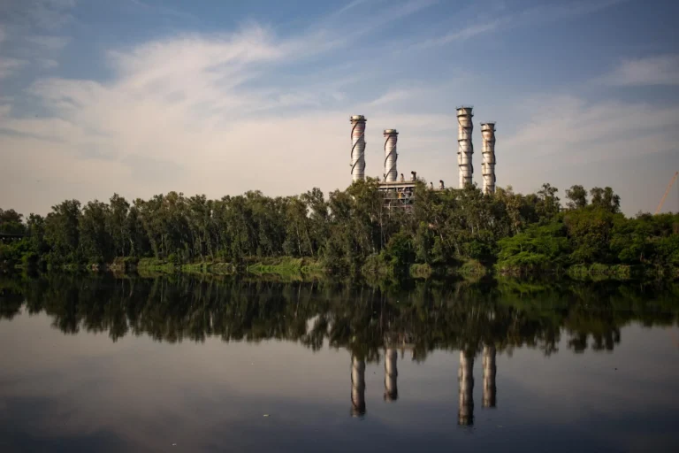 River Water Industrial Factory
