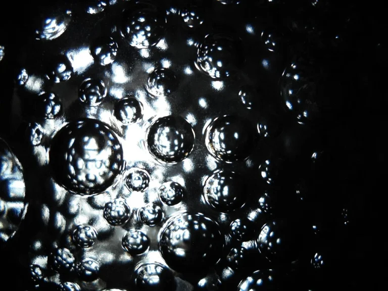Technology Concept Water Molecules