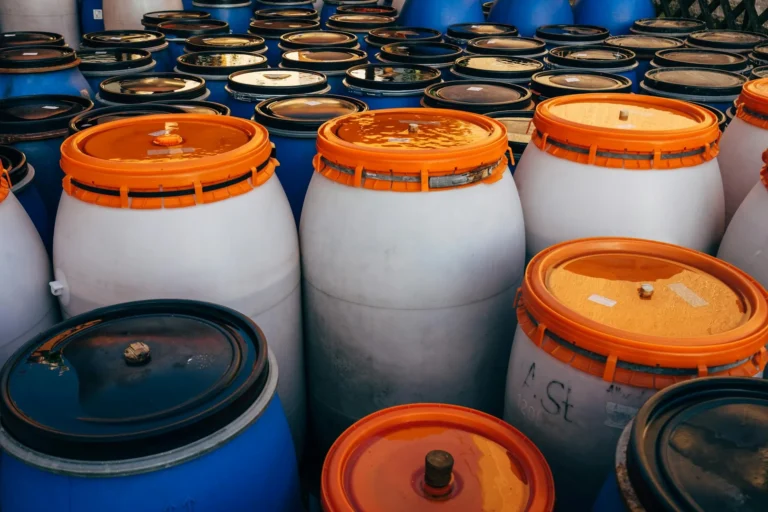 Waste Analysis Chemical Drum