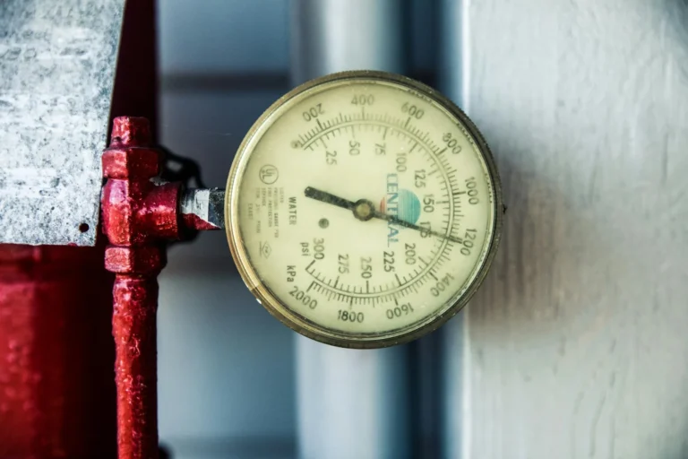 Water Filter Pressure Gauge